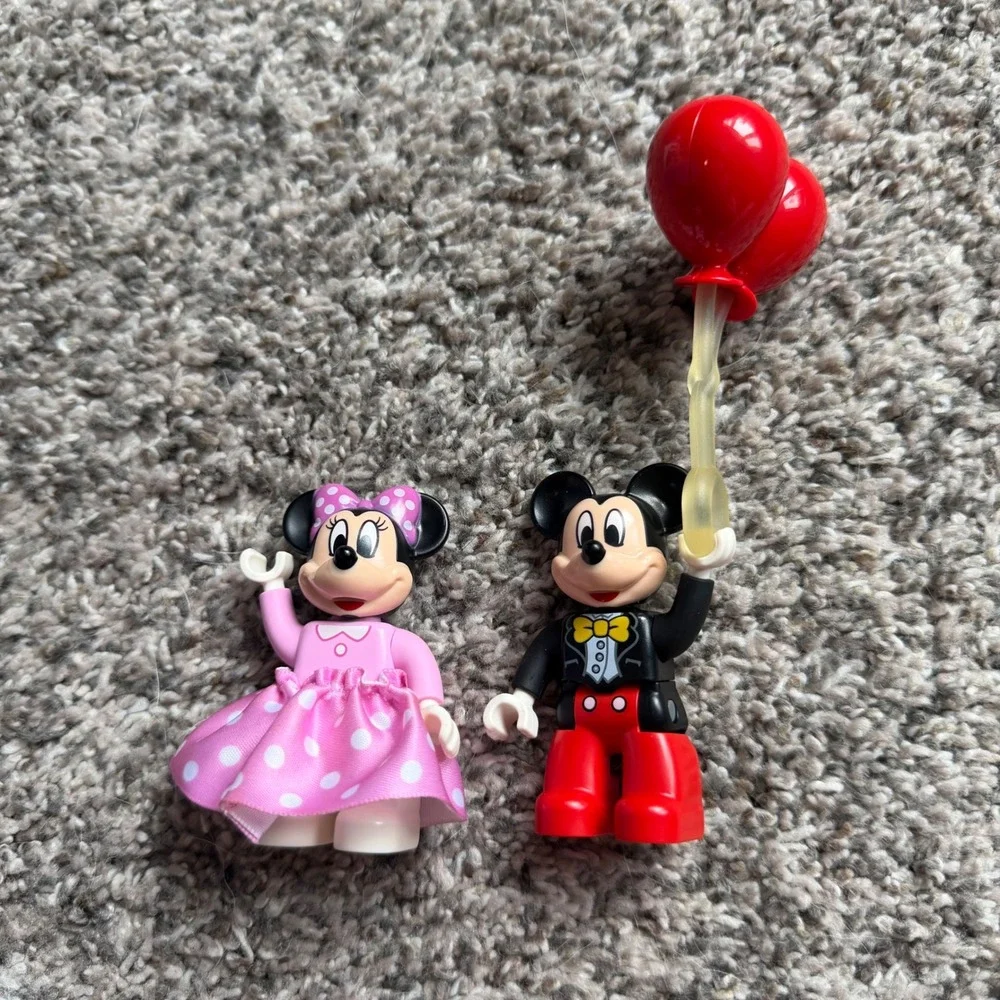 LEGO Duplo Disney Mickey and Minnie Mouse Birthday Figures